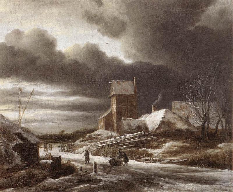 Jacob van Ruisdael Winter Landscape